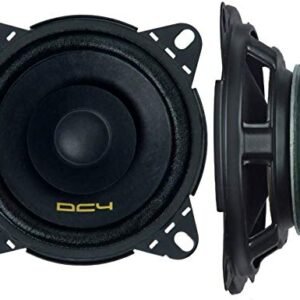 Vextron DC4 Dual Cone Pair of 4 Inch (105mm) Coaxial Car Speaker (280 W)