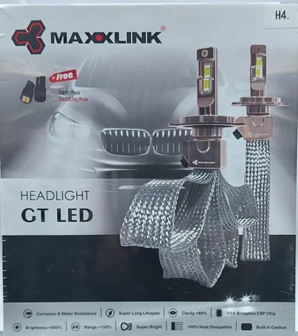 LED MAXXLINK H4 HEADLIGHT GT LED